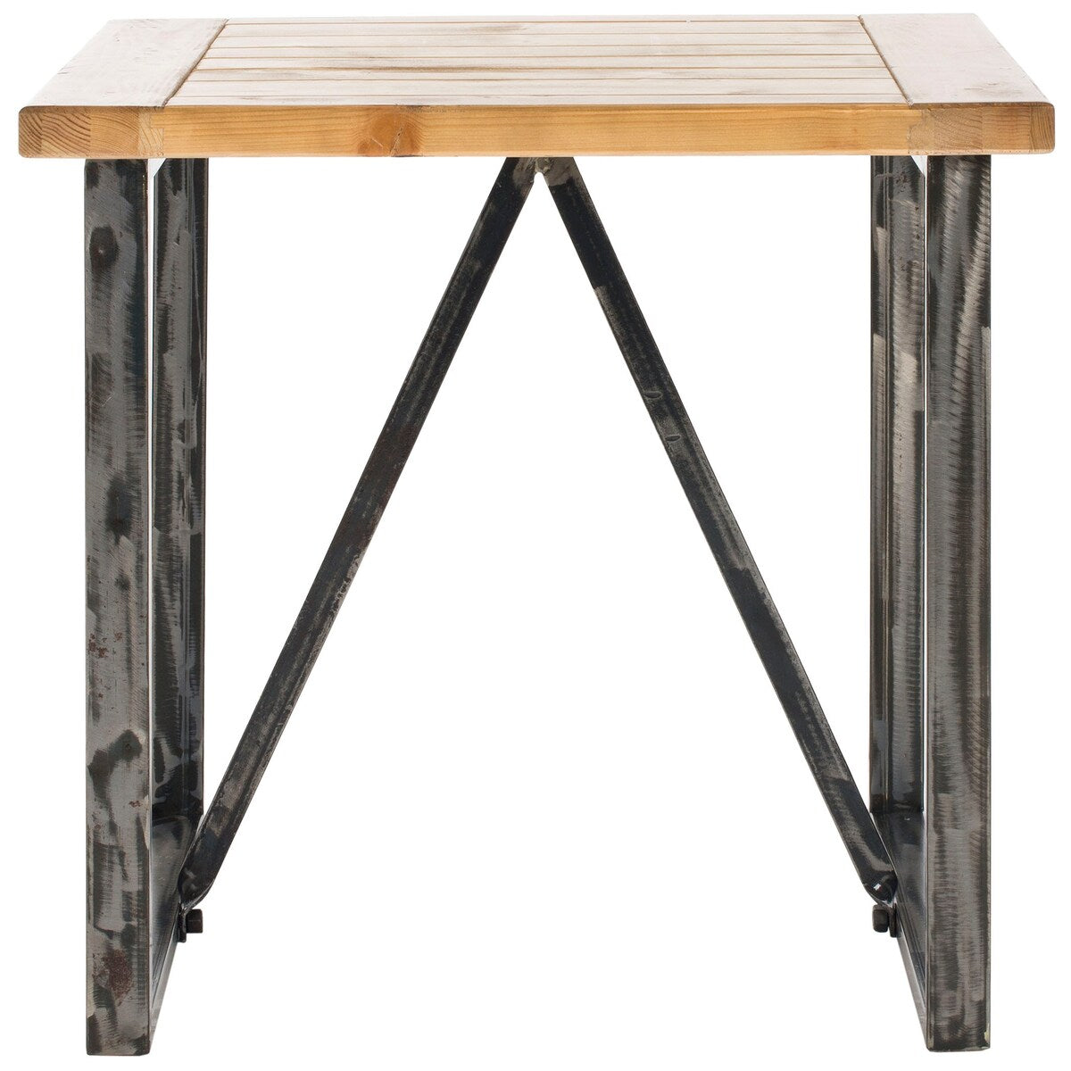 SAFAVIEH Yetta Natural End Table - 25.1" x 25.1" x 24" - 25Wx25Dx24H