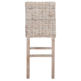 SAFAVIEH Yuna Rattan 30-inch Bar Stool - 20.1" W x 18.5" L x 43.3" H - 20Wx19Dx43H