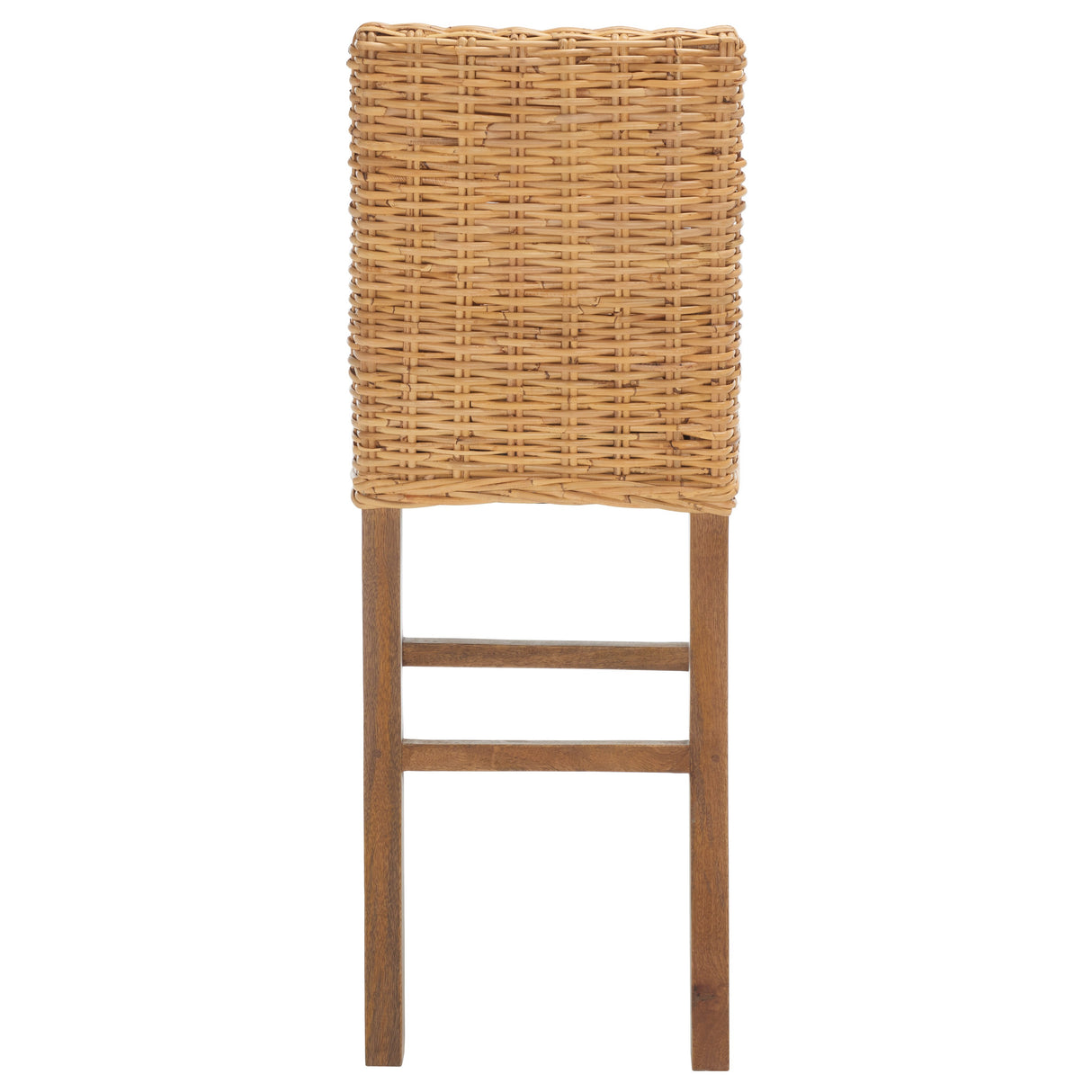 SAFAVIEH Yuna Rattan 30-inch Bar Stool - 20.1" W x 18.5" L x 43.3" H - 20Wx19Dx43H