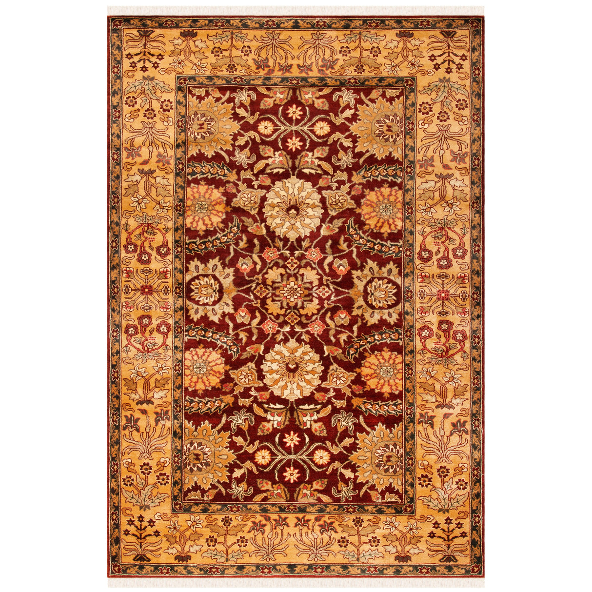 SAFAVIEH Zeigler Mahal Hand-Knotted Traditional Wool Rug