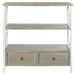 SAFAVIEH Zenia Pale Blue Storage Console Table - 33.9" x 15.2" x 34.8" - 34Wx15Dx35H