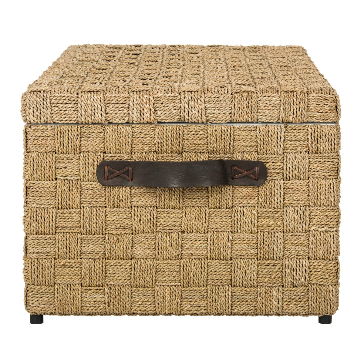 SAFAVIEH Zeycan Rattan Storage Trunk - 23.6" x 39.3" x 17.7" - 24W x 39D x 18H