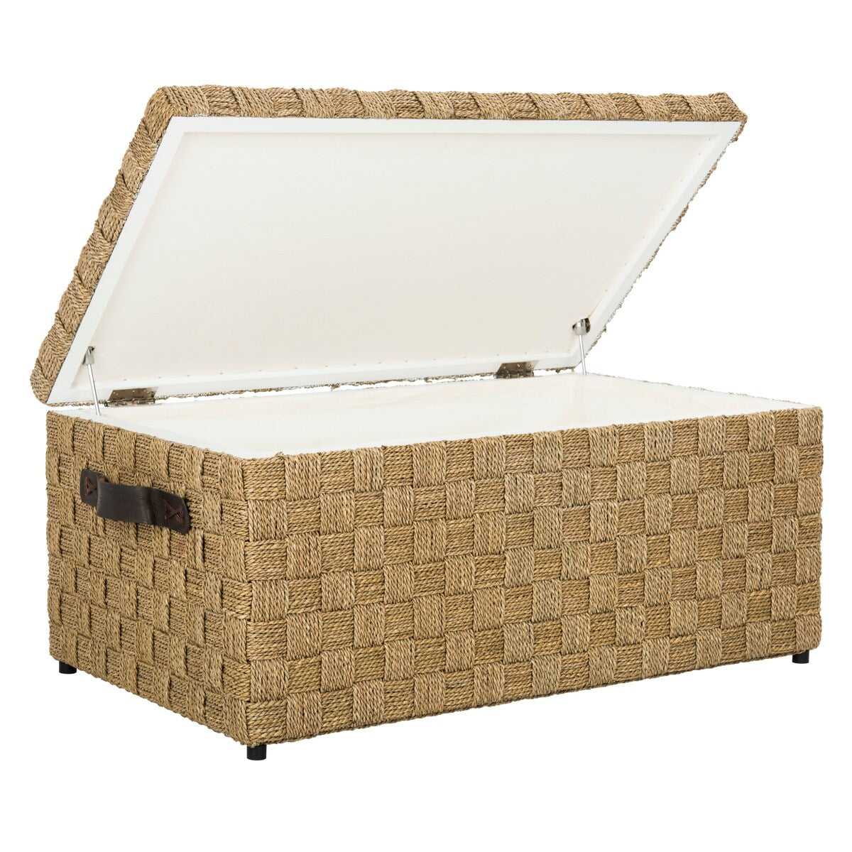 SAFAVIEH Zeycan Rattan Storage Trunk - 23.6" x 39.3" x 17.7" - 24W x 39D x 18H