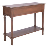 SAFAVIEH Zita 2-Drawer Console Table - 35.5" W x 13" L x 29.5" H - 36Wx13Dx30H