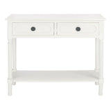 SAFAVIEH Zita 2-Drawer Console Table - 35.5" W x 13" L x 29.5" H - 36Wx13Dx30H