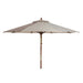 SAFAVIEH Zlatana 9 Ft Wooden Outdoor Umbrella