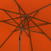 SAFAVIEH Zlatana 9 Ft Wooden Outdoor Umbrella