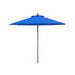 SAFAVIEH Zlatana 9 Ft Wooden Outdoor Umbrella