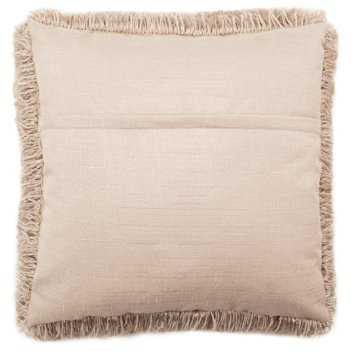 SAFAVIEH Zuhre Shag Modish Metallic Decorative Throw Pillow