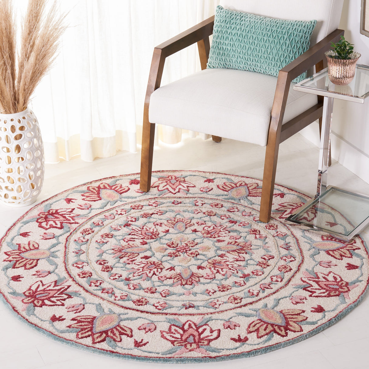 SAFAVIEH, Handmade Bellagio Sammie Modern Oriental Wool Rug