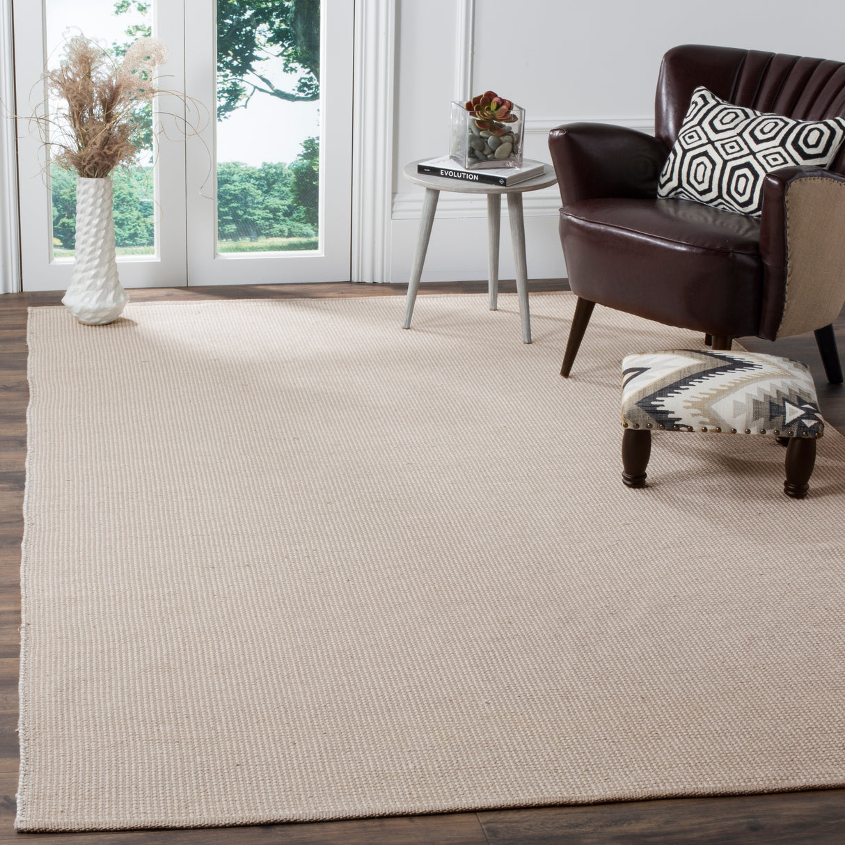 SAFAVIEH, Handmade Flatweave Montauk Fairfield Casual Cotton Rug