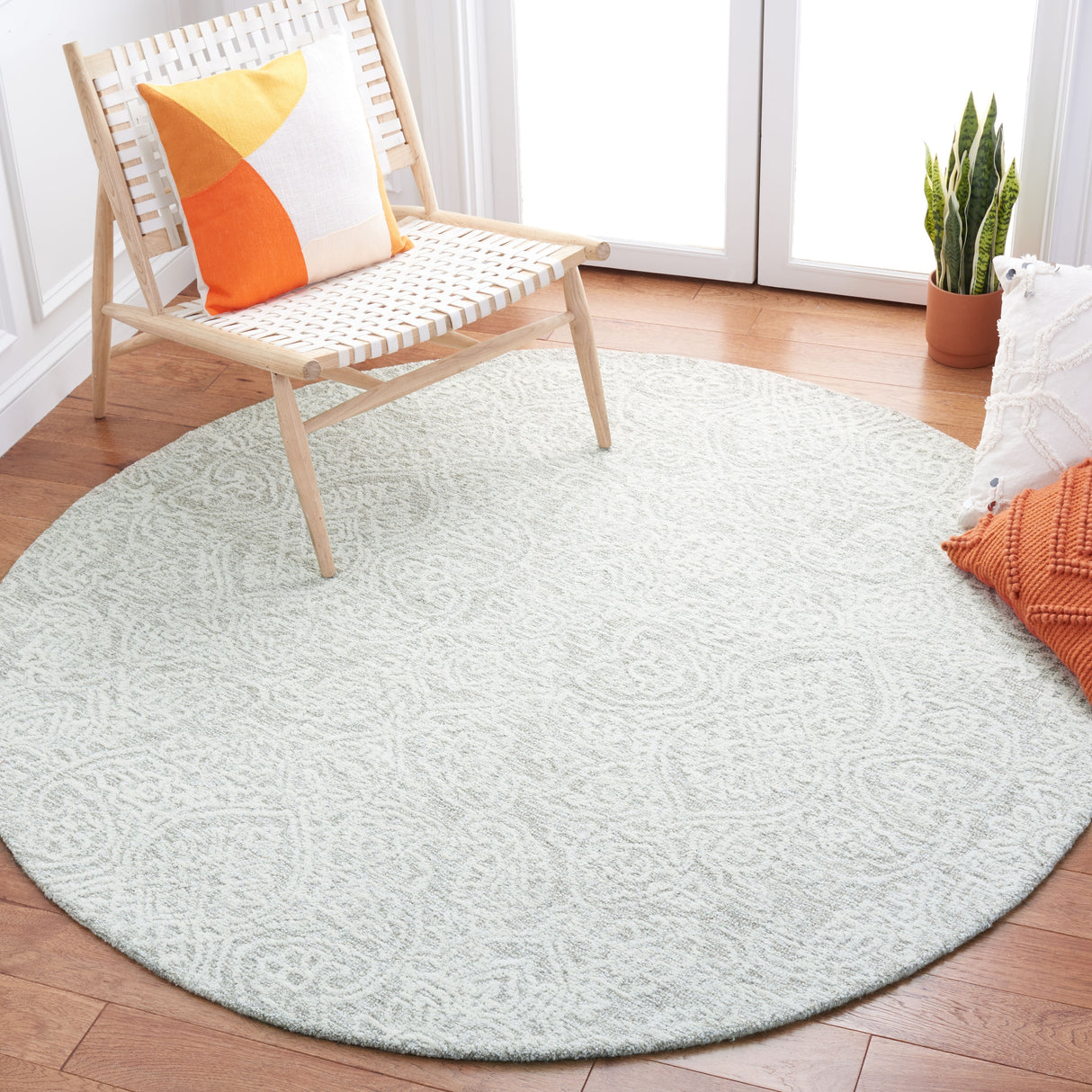 SAFAVIEH, Handmade Metro Voline French Country Wool Rug