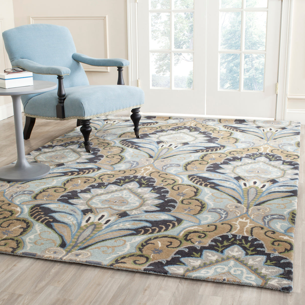 SAFAVIEH, Handmade Wyndham Dorothy Modern Wool Rug