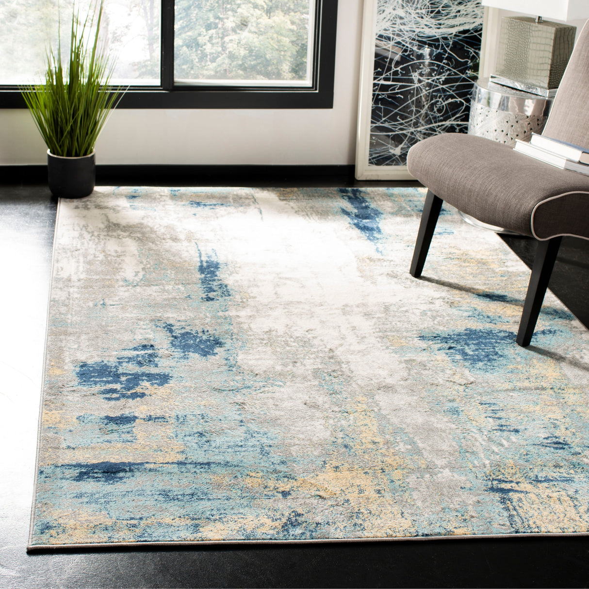 SAFAVIEH, Jasper Shiela Modern Abstract Rug