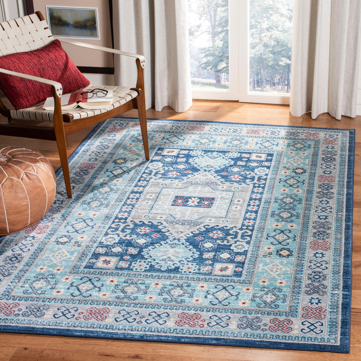 SAFAVIEH, Kazak Teri Traditional Oriental Rug