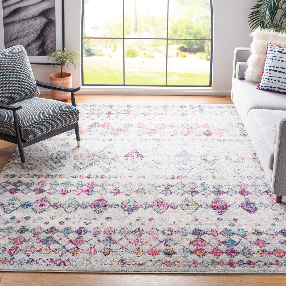 SAFAVIEH, Madison Eris Moroccan Boho Rug