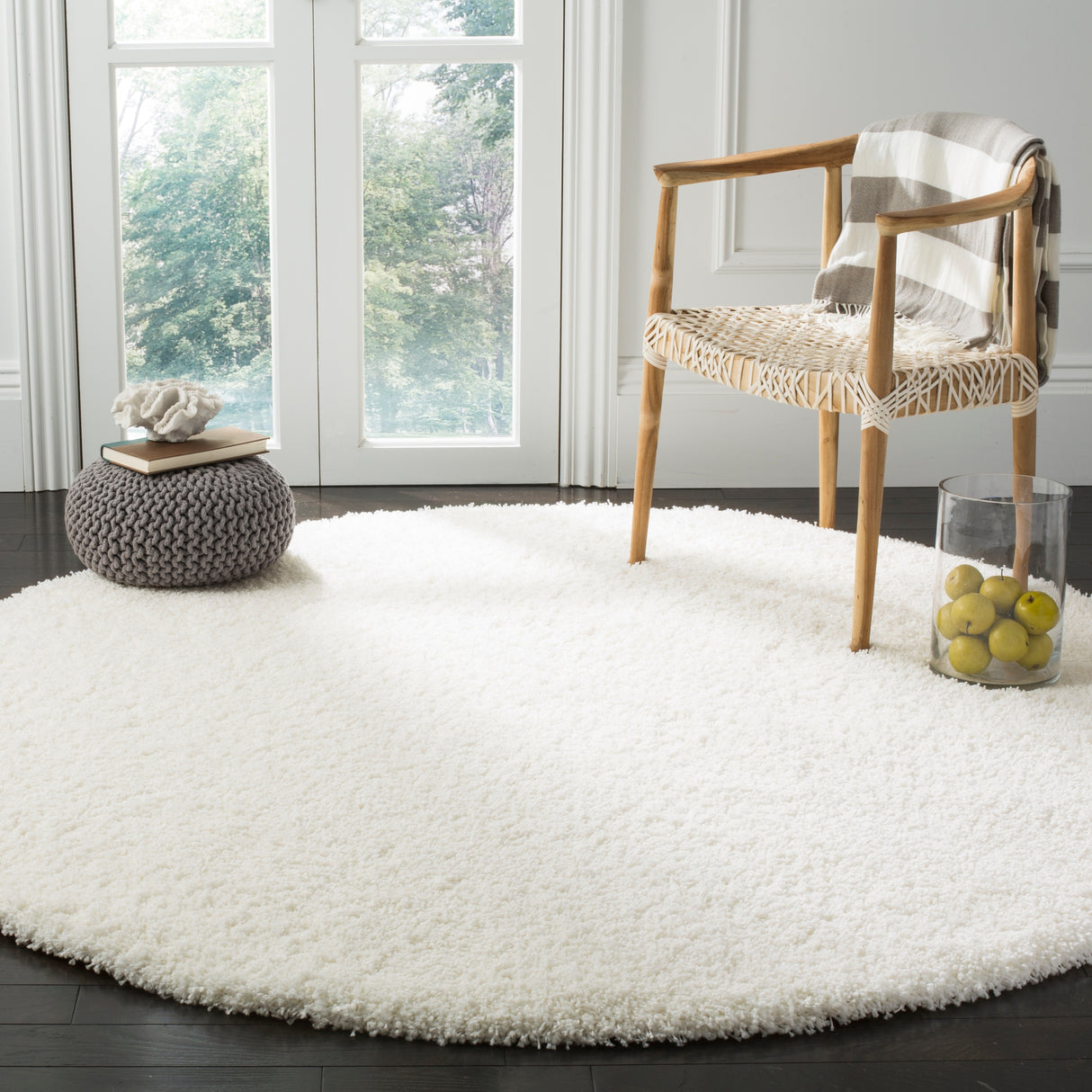 SAFAVIEH, Santa Monica Mahalia Shag 2-inch Thick Area Rug