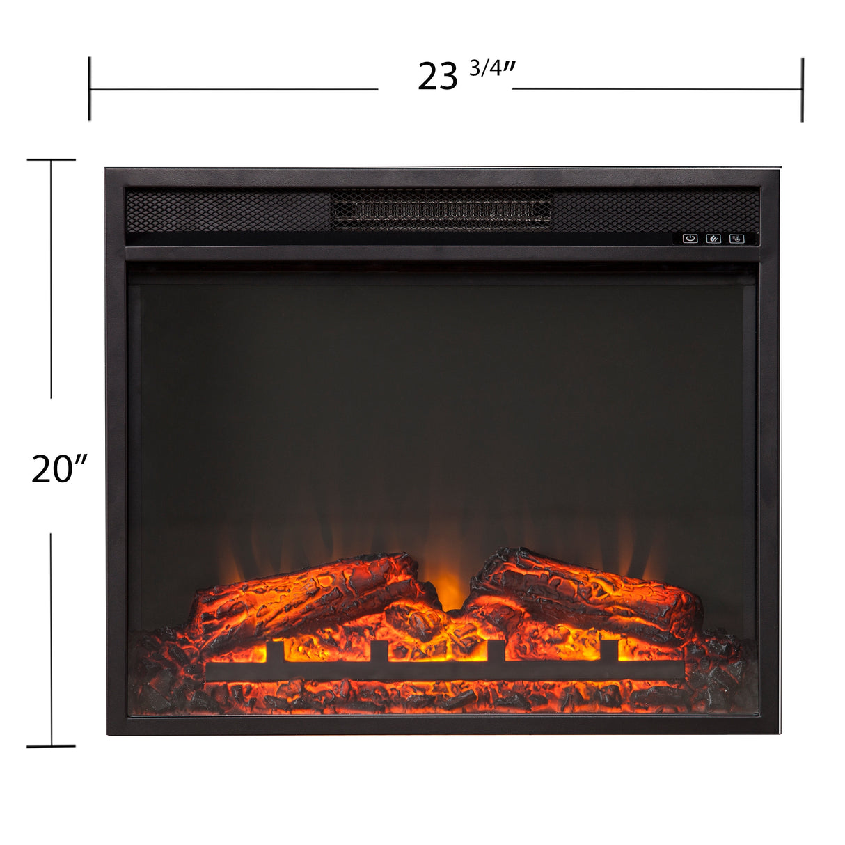 SEI Furniture 23" Base Electric Firebox Insert w/ Remote Control