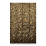 Safavieh 300 KPSI Hand Knotted Wool Silk Tibetan Oriental Area Rug (5'1"x7'7") - 5'1" x 7'7"