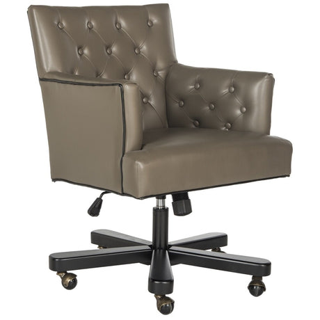 Safavieh Chambers Adjustable Swivel Clay/ Black Desk Chair