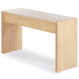 Safavieh Couture Bellarose Travertine Console Table - 55Wx18Dx31H