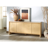 Safavieh Couture Bellarose Travertine Sideboard - 75Wx18Dx31H