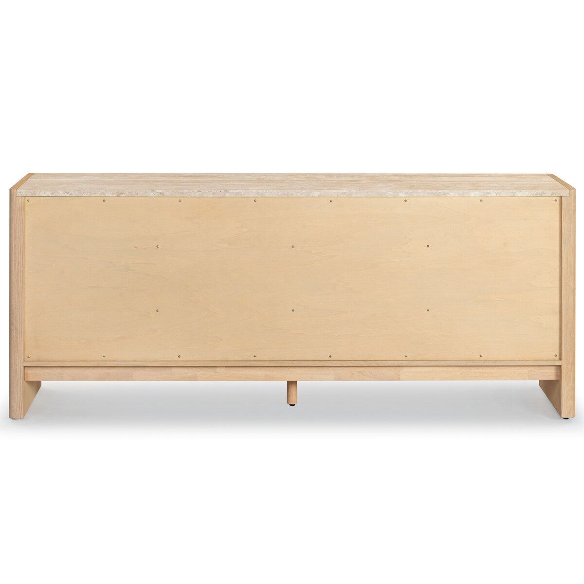 Safavieh Couture Bellarose Travertine Sideboard - 75Wx18Dx31H