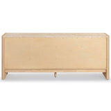 Safavieh Couture Bellarose Travertine Sideboard - 75Wx18Dx31H