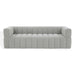 Safavieh Couture Calyna Channel Tufted Velvet Sofa - 90Wx34Dx25H