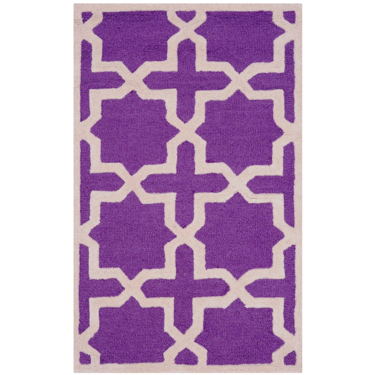 SAFAVIEH Handmade Cambridge Trudie Geometric Wool Rug