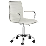 Safavieh Jonika White Adjustable Height Desk Chair