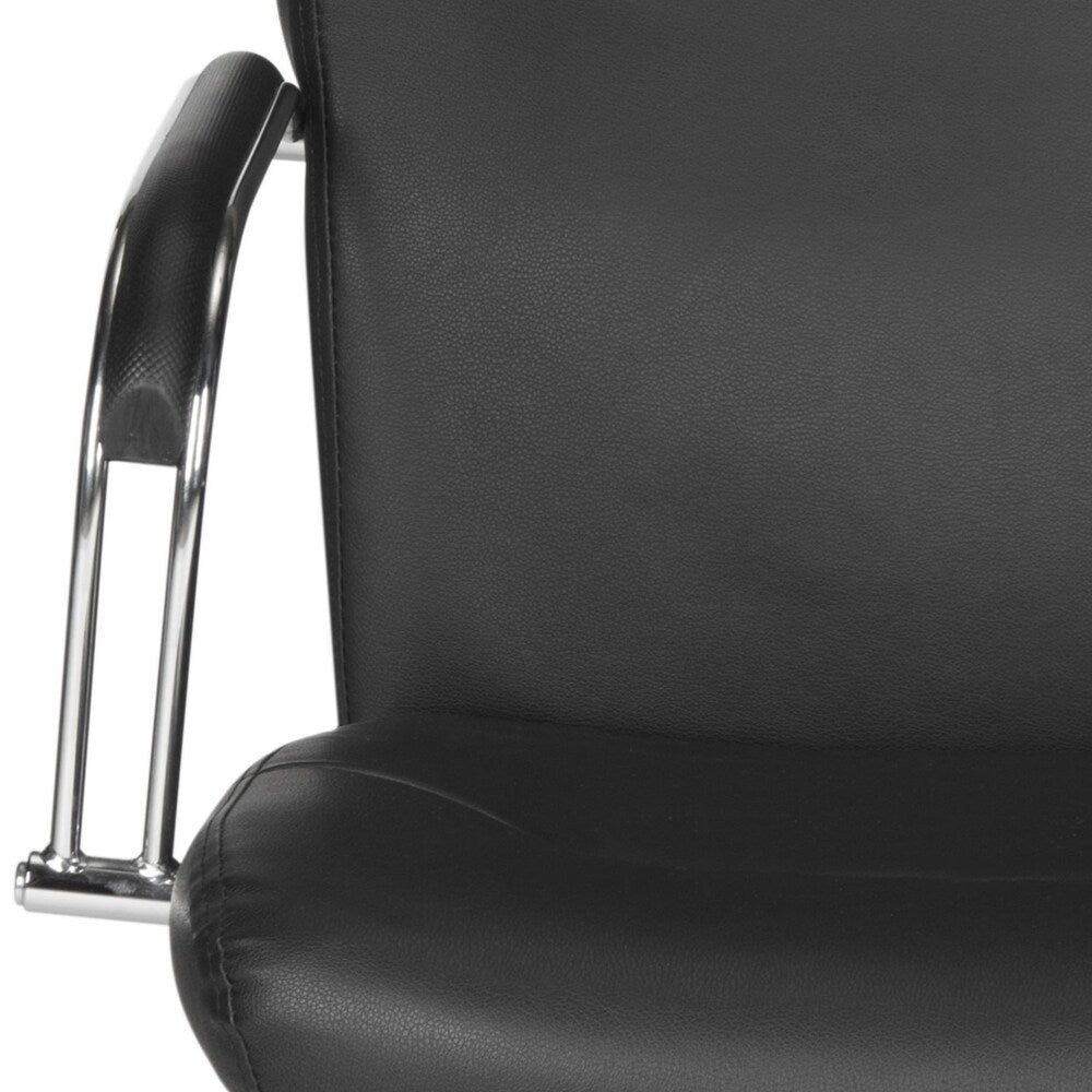 Safavieh Lysette Adjustable Swivel Black Desk Chair