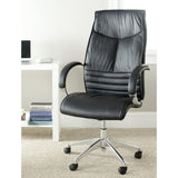 Safavieh Martell Black Desk Chair