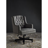 Safavieh Nichols Adjustable Swivel Granite/ Black Desk Chair