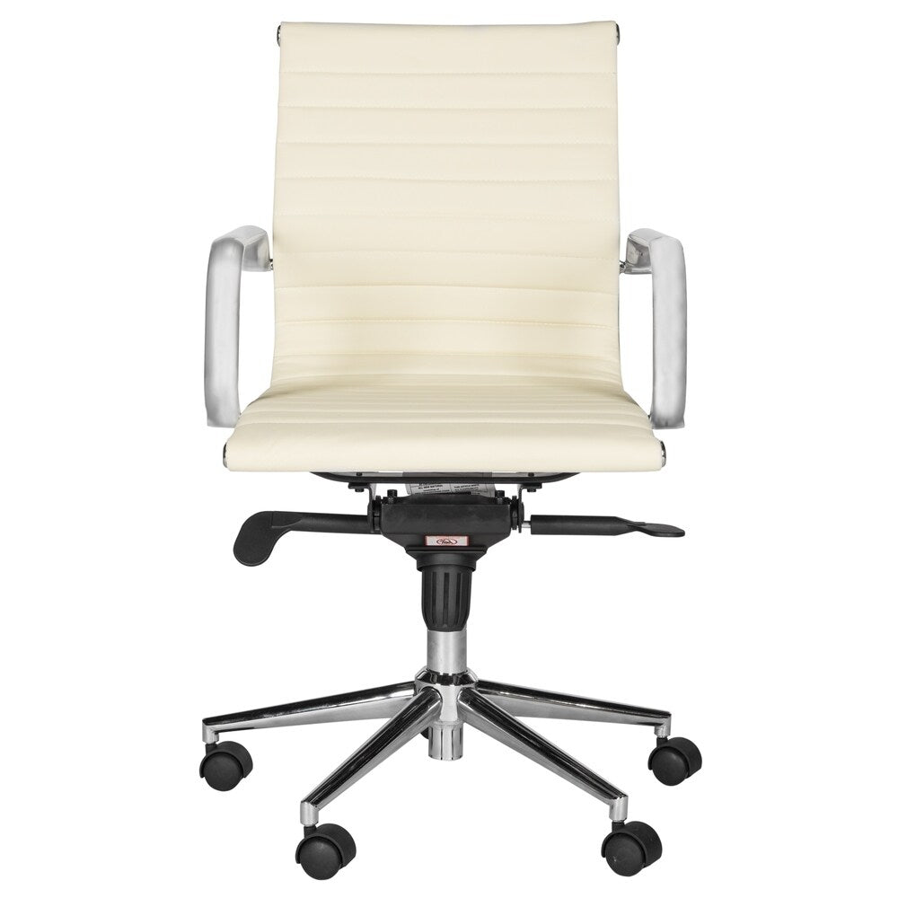 Safavieh Office White Loreley Desk Chair