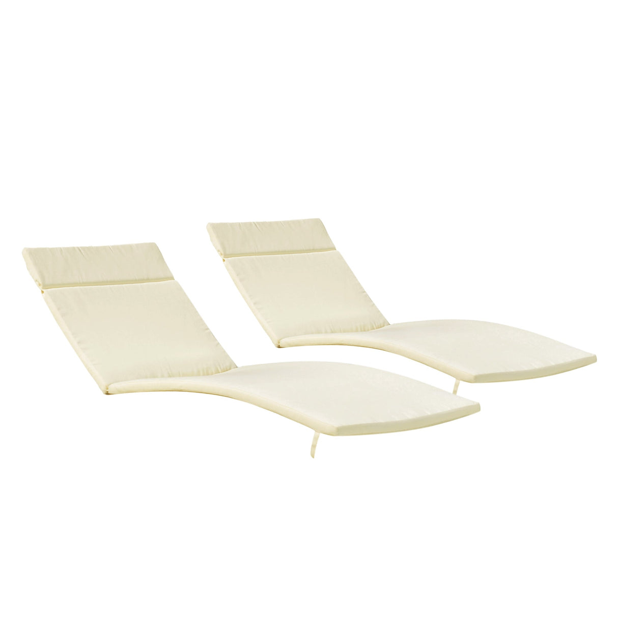 Salem Outdoor Cushion Set for Chaise Lounge - Cushions only (Set of 2) by Christopher Knight Home. - 79.25"L x 27.50"W x 1.50"H