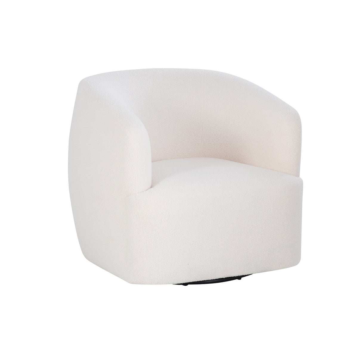 Sally White Sherpa 360-Degree Swivel Chair