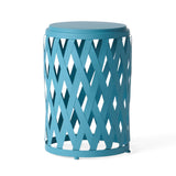 Selen Outdoor 12-inch and 14-inch Lattice Nested Side Table Set by Christopher Knight Home