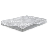 Signature Design by Ashley Memory Foam White 8 Inches Firm Mattress