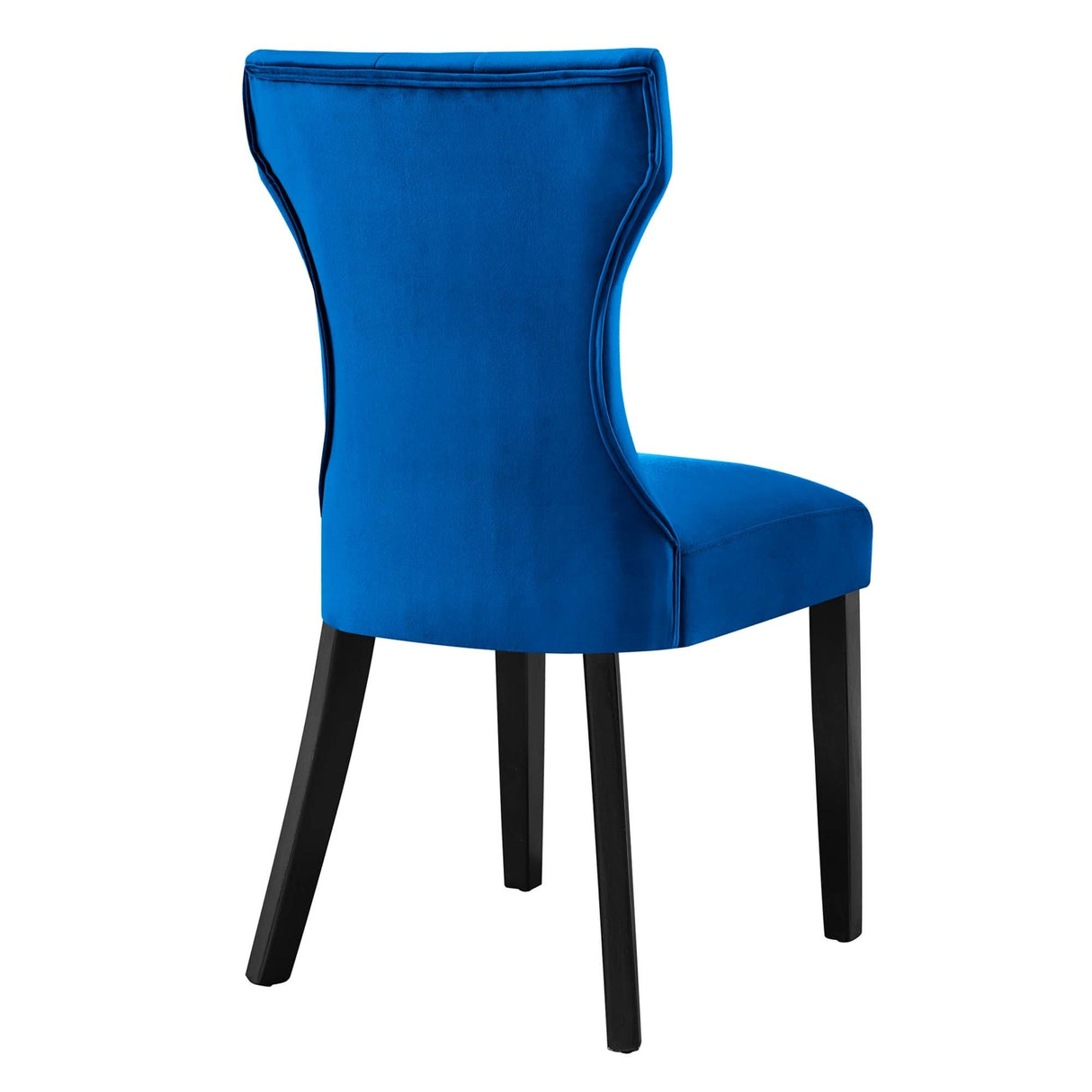 Silhouette Performance Velvet Dining Chairs - Set of 2 - N/A