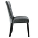 Silhouette Performance Velvet Dining Chairs - Set of 2 - N/A