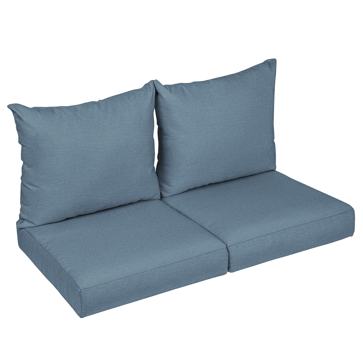 Sorra Home Sunbrella Outdoor Loveseat Pillow and Cushion Set