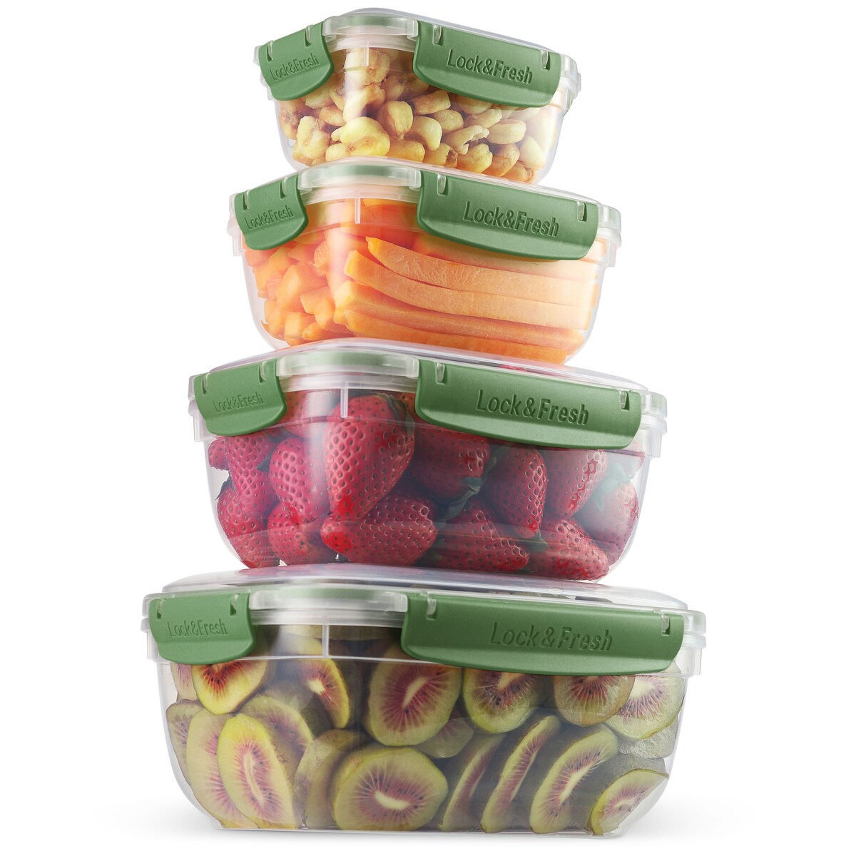 Superio Airtight Food Storage Container with Leakproof Lid