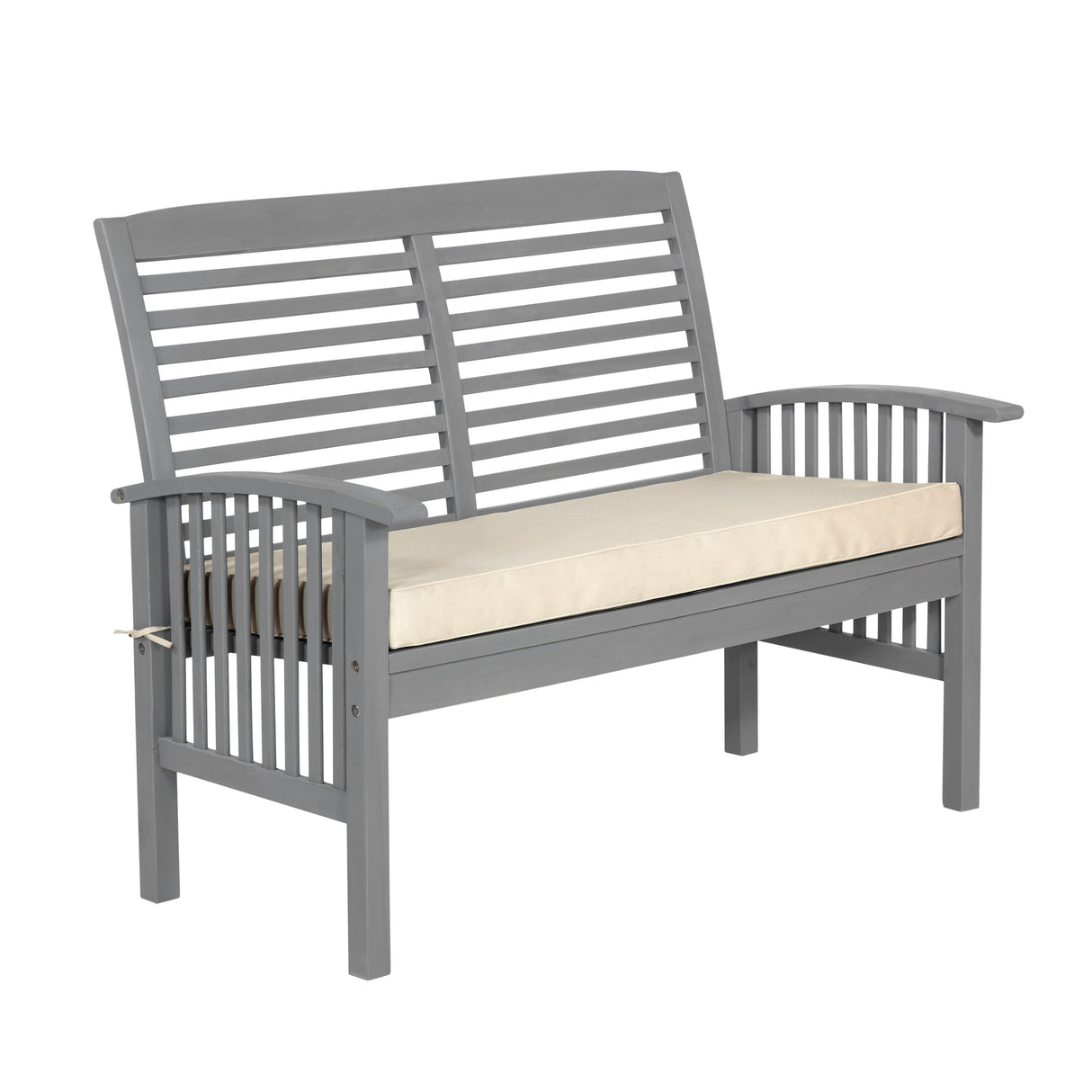 Middlebrook Surfside Acacia Wood Outdoor Love Seat