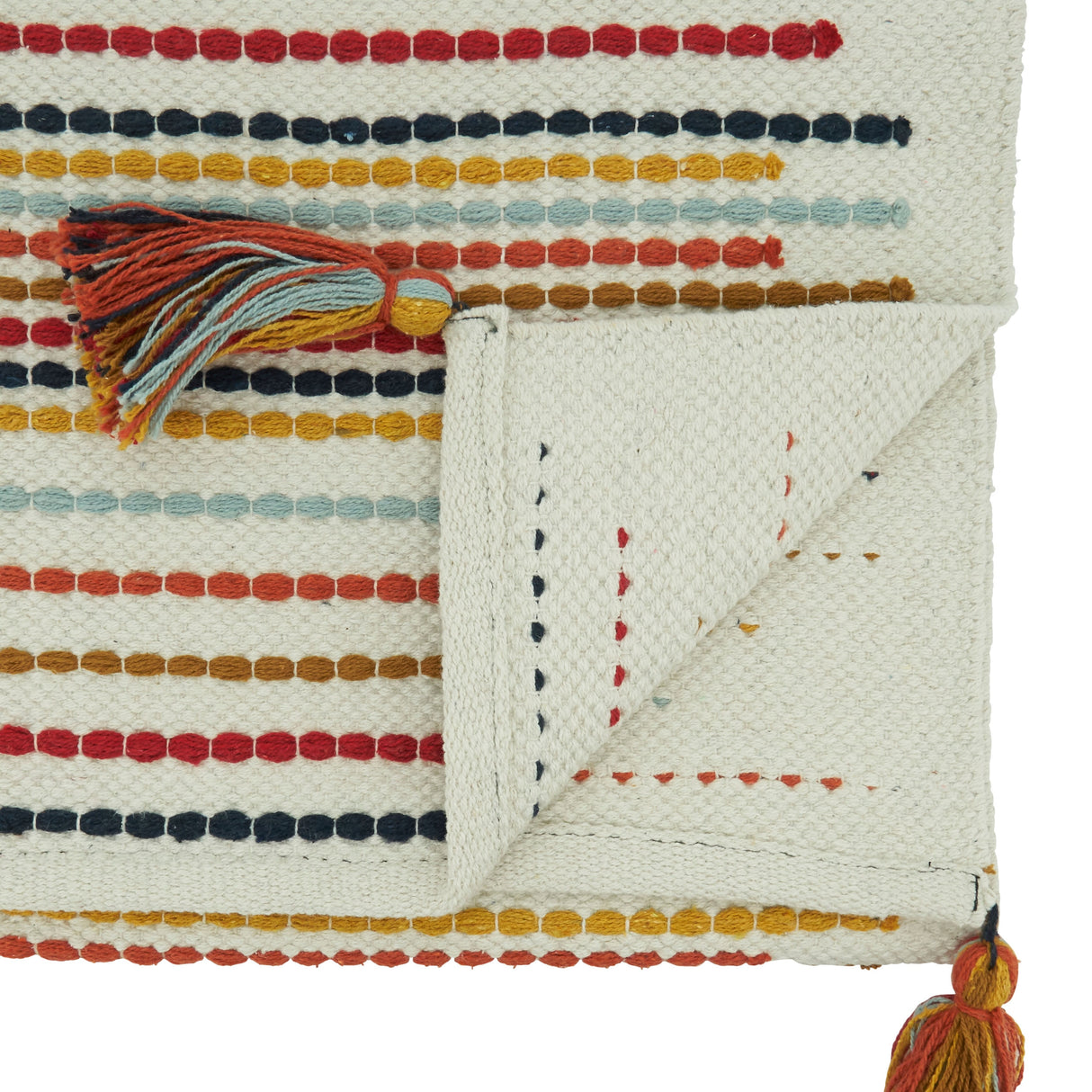 Table Runner With Chunky Stripes Design - 16"x72"