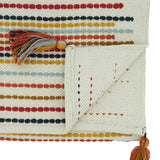 Table Runner With Chunky Stripes Design - 16"x72"