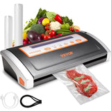 VEVOR Vacuum Sealer Machine 80/90/95Kpa Powerful Multifunctional for Dry and Moist Food Storage