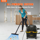 VEVOR Wet Dry Vac 3 in 1 Shop Vacuum with Blowing Function Portable Attachments to Clean Floor